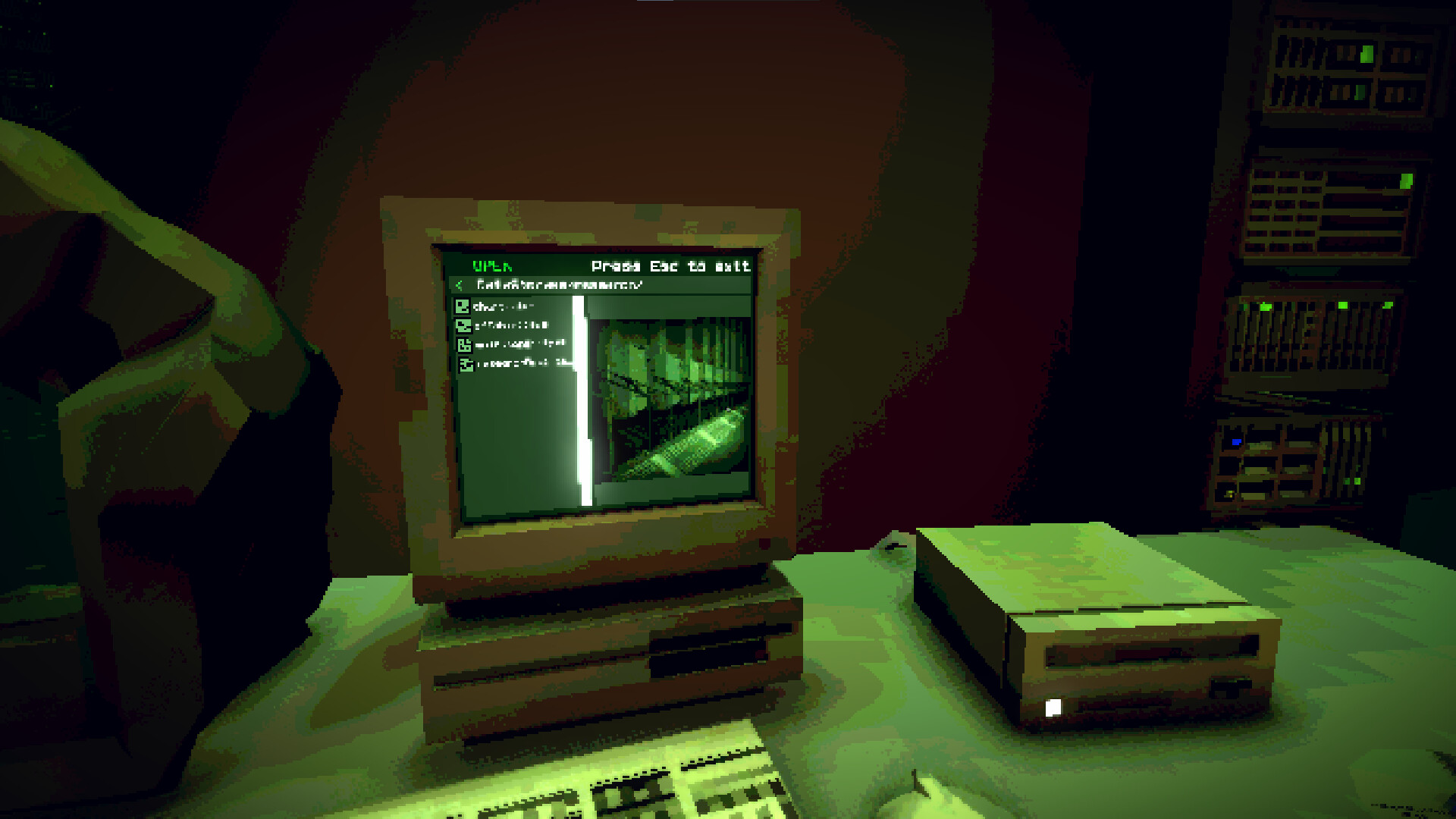 HR Human Remains 게임 화면