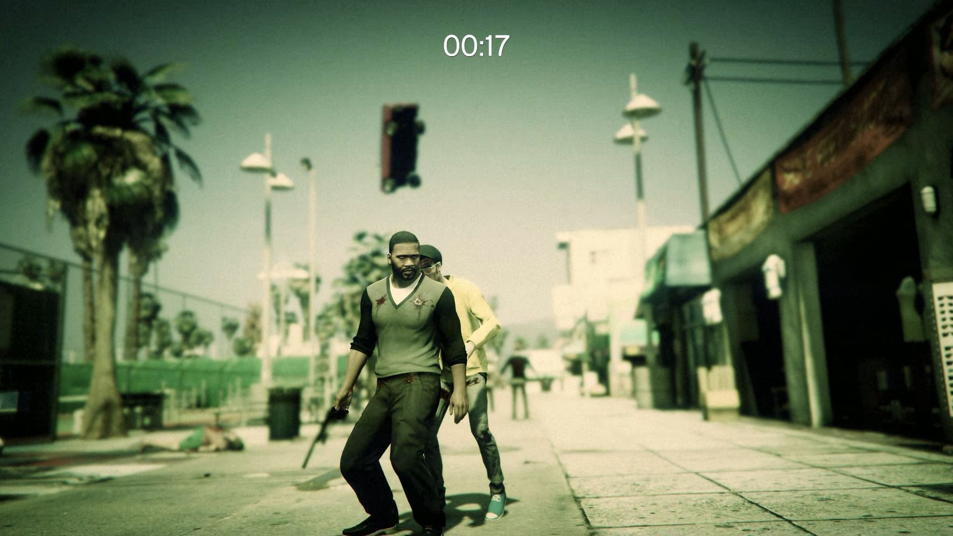 GTA 5 좀비 infection 모드 스크린샷